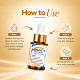 Cosmzel Face Serums Liftone™ C Vitamin C Face Serum for Dark Spots & Brightening