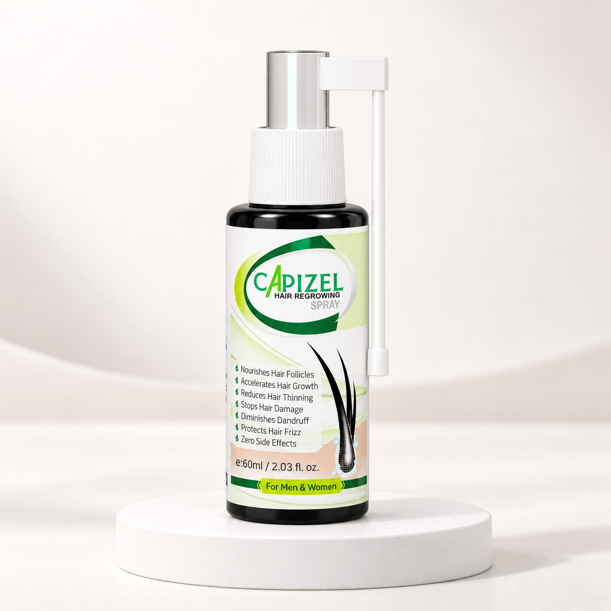 Cosmzel Hair Product Capizel™ Hair Regrowing Spray for Hair Fall & Thinning