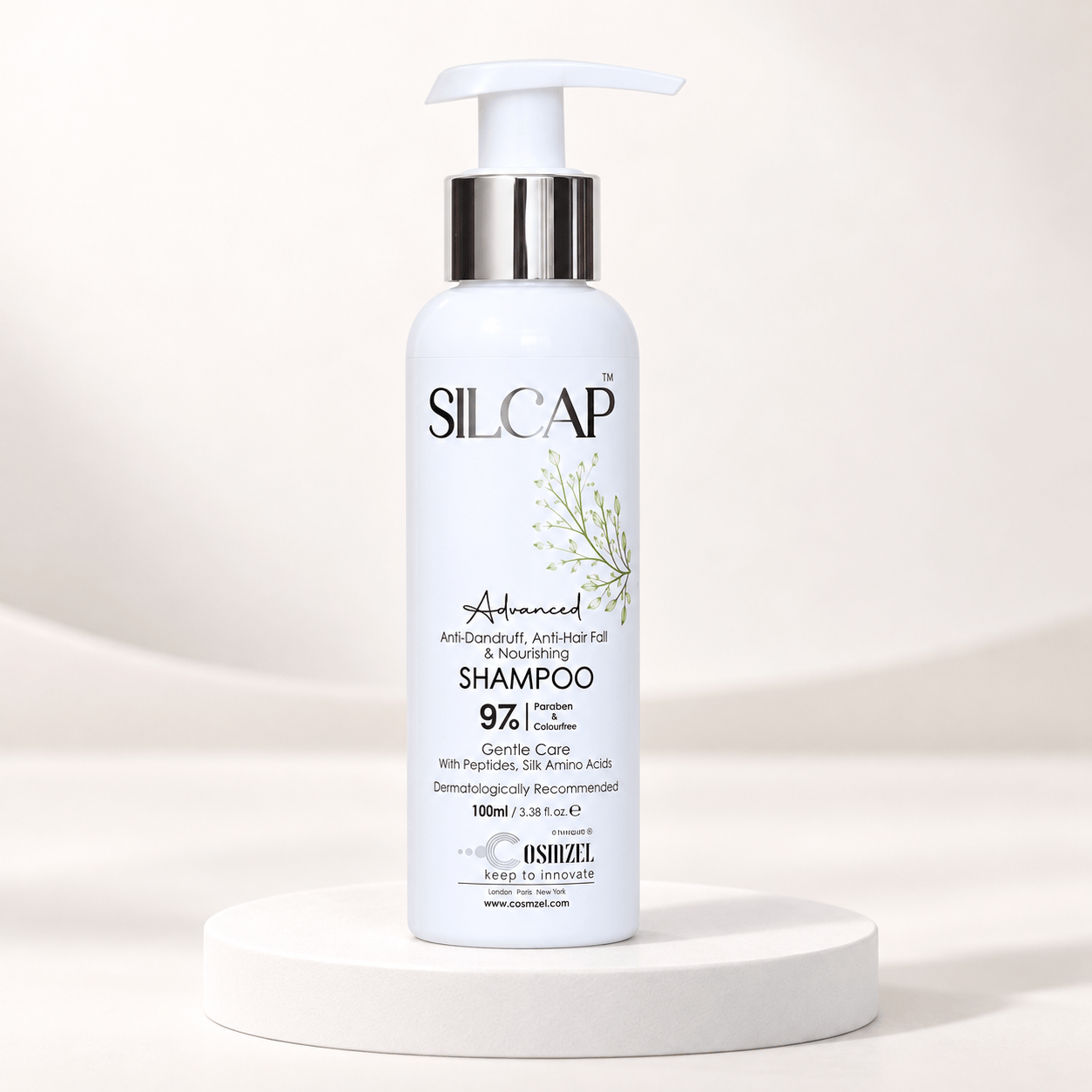 Cosmzel Hair Product Silcap™ Hair Nourishing Shampoo for Dandruff & Hair Fall