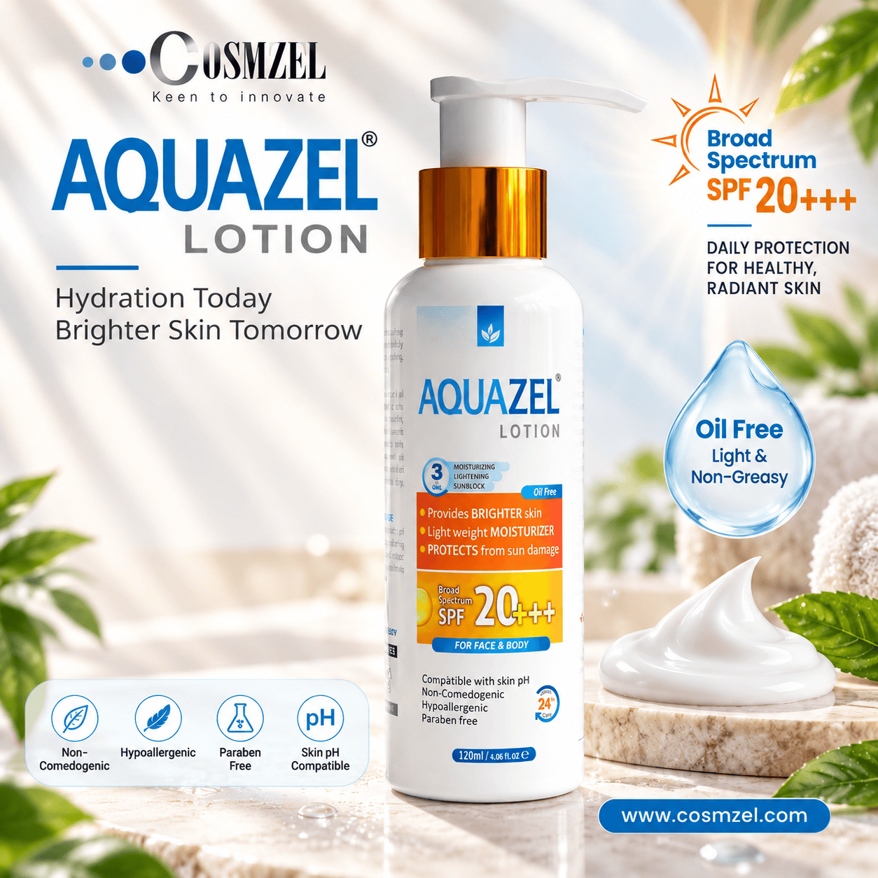 Aquazel™ Moisturizing Lotion