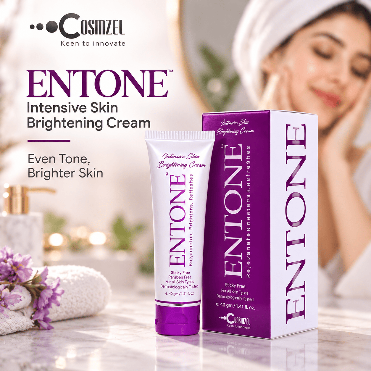 Cosmzel Skin Care Entone™ Multi-Action Cream Tiktok
