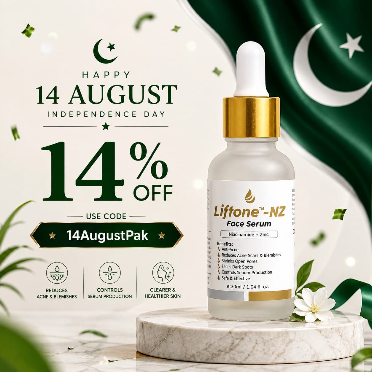Cosmzel Face Serums Liftone™-NZ Face Serum